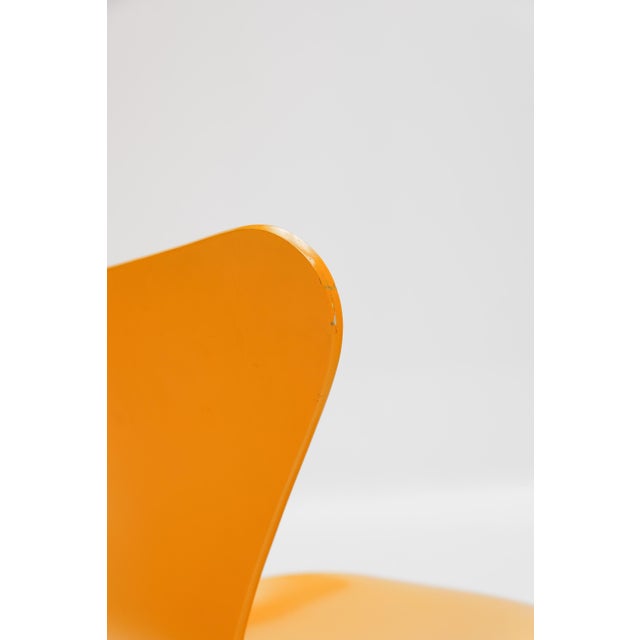 Wood Series 7 3107 Chair by Arne Jacobsen for Fritz Hansen, 1970s For Sale - Image 7 of 10