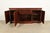 Late 20th Century Baker Furniture Historic Charleston Georgian Flame Mahogany Breakfront Sideboard or Bar Cabinet For Sale - Image 5 of 15