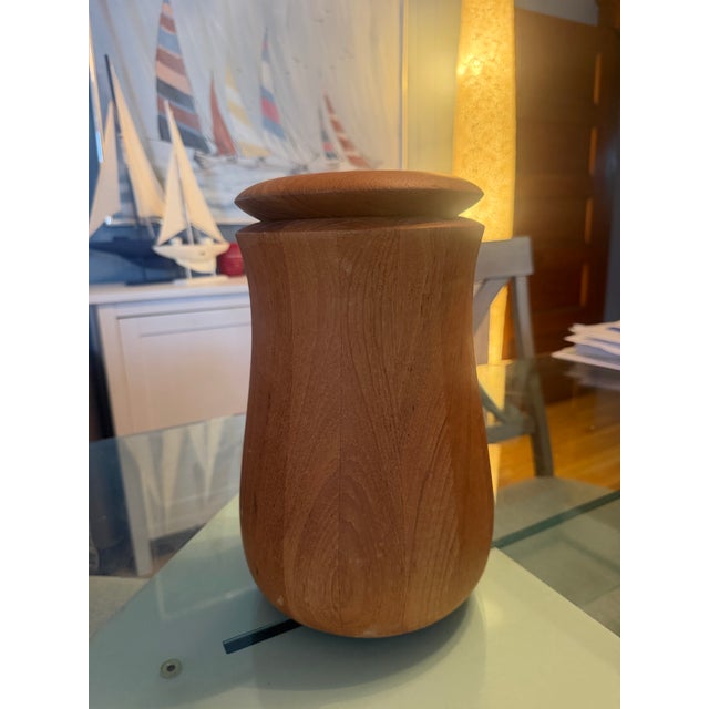 Mid-Century Modern 1970s Danish Modern Dansk Teak Jens Quisgaard Wine Cooler For Sale - Image 3 of 3