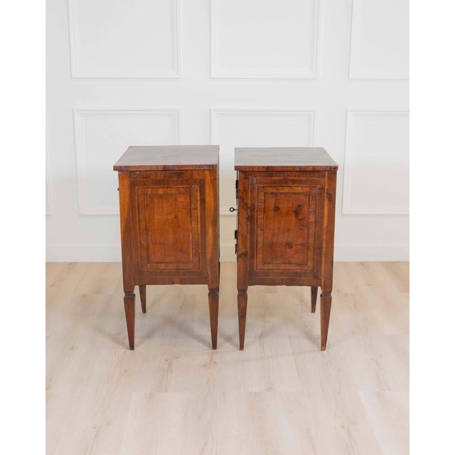 Pair of 18th Century Tuscan Louis XVI Bedside Tables For Sale In Atlanta - Image 6 of 9