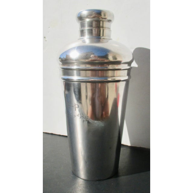 Tiffany Cocktail Shaker Circa 1915 For Sale - Image 9 of 10