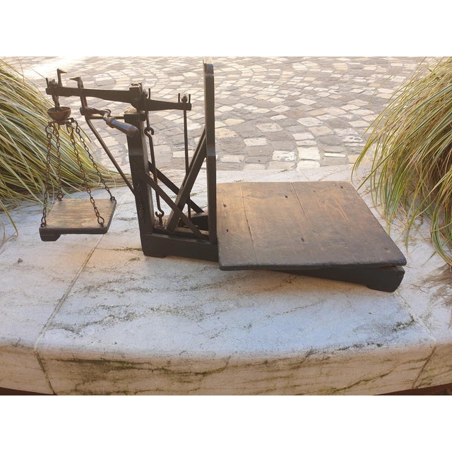 Vintage Decima Scale in Cast Iron, 1920s For Sale - Image 4 of 7