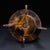 Wood Late 20th Century Carved Horn Sculpture of Two Carp With Lotus - "Abundance" For Sale - Image 7 of 10