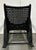 Original retail $2247, stylish Baker Modern Nero Finish Rattan and Woven Rawhide Rollick Rollick Rocking Chair, showroom...