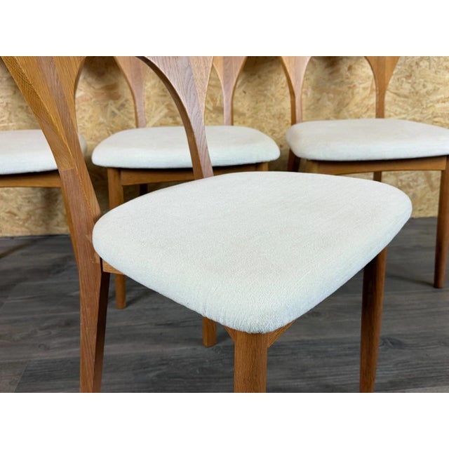 Oak Model Peter Dining Chairs by Koefoeds Hornslet, 1960s, Set of 4 For Sale - Image 12 of 18