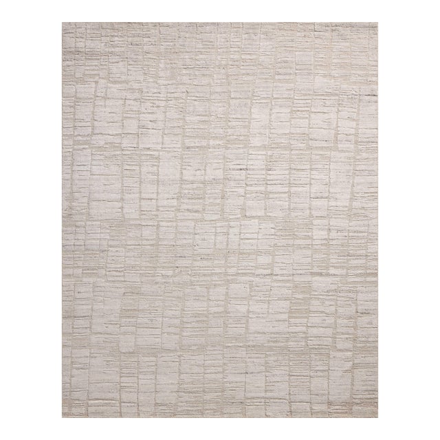 Jean Stoffer x Loloi Daniel Antique Ivory 2'-6" x 8'-6" Runner Rug For Sale