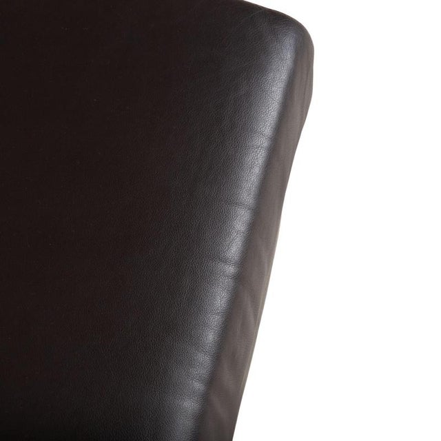 Courage Ottoman in Leather from Ewald Schillig For Sale - Image 5 of 7