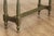 Country Farmhouse Style Hand Crafted Green Painted Console or Sofa Table For Sale In Philadelphia - Image 6 of 12