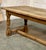 1920s Bleached Oak Farmhouse Dining Table, 1925 For Sale - Image 5 of 18