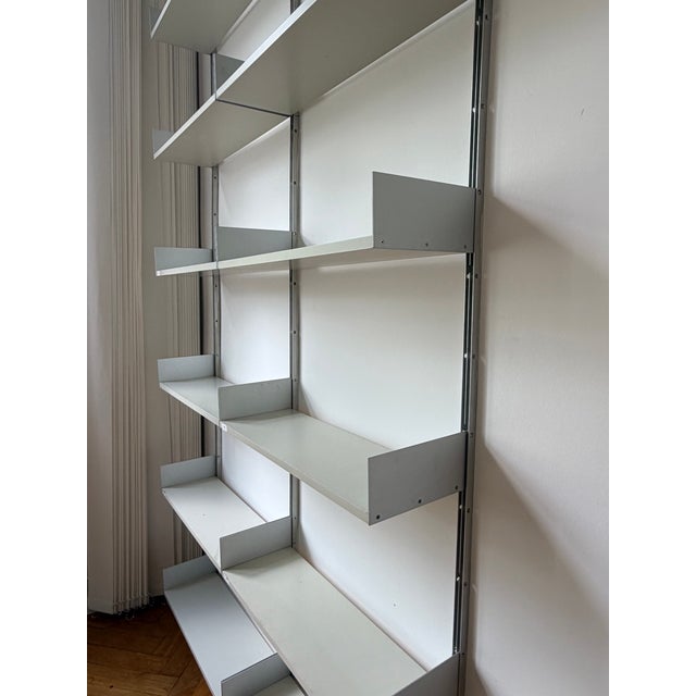 Contemporary 606 Shelving System with 14 Shelves by Dieter Rams for Vitsoe, Germany, 1960s For Sale - Image 3 of 7