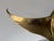 1980s 1980s Art Deco Style Brass Bird Sculpture on Black Marble Base For Sale - Image 5 of 12