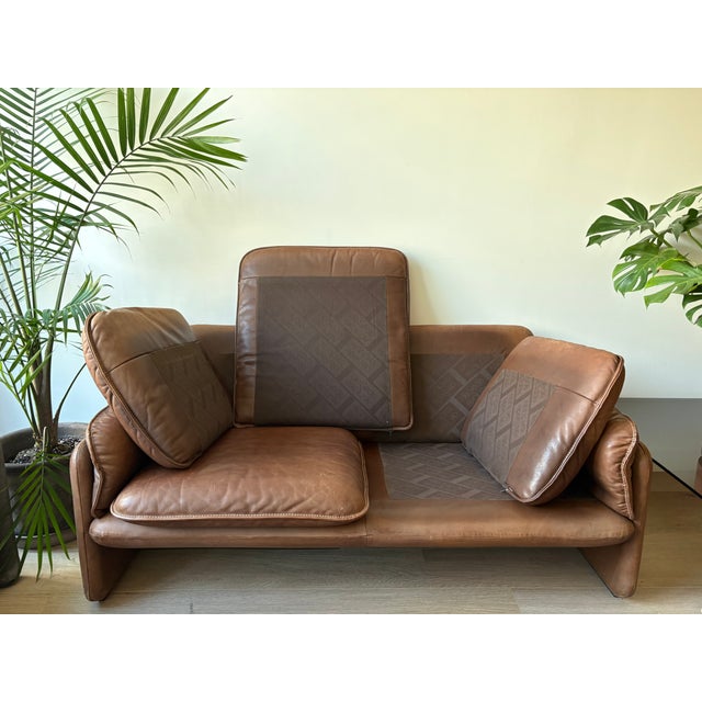 De Sede De Sede Ds-61 Leather Sofa 1960s For Sale - Image 4 of 4