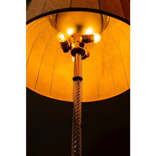 Mid-Century Modern Floor Lamp by J.T. Kalmar for Venini, 1960s For Sale - Image 3 of 8