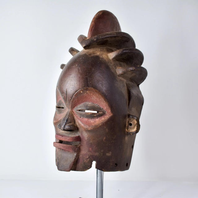 Early 20th Century Suku Female Mask For Sale - Image 4 of 12