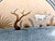 Taupe Vintage Large Tonalá Mexico Ceramic Wall Platter With Deer Motif, Signed Jimón For Sale - Image 8 of 14