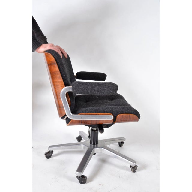 Vintage Pasal Giroflex Adjustable Desk Chair by Karl Dittert for Stoll, 1970s For Sale - Image 6 of 18