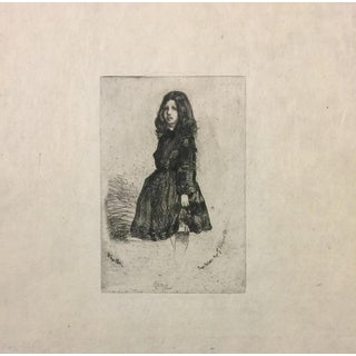 James Abbott McNeill Whistler, Annie Etching, 1800s, Etching For Sale