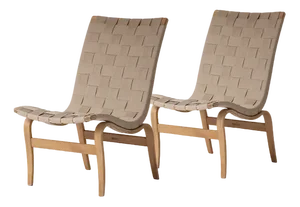 Set of Eva Model Armchairs by Bruno Mathsson, 1960s
