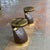 "Matita" Coffee Table With Bronze and Wood, Handcrafted, Bizimyer Furniture, Istanbul For Sale - Image 10 of 17