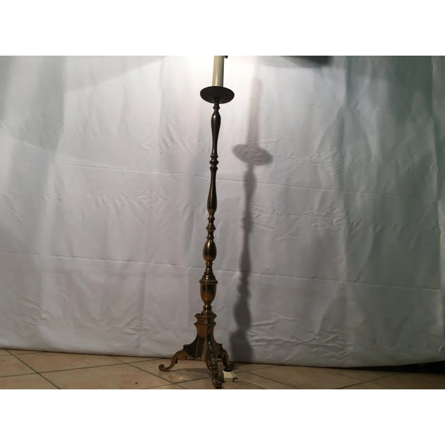 Brass Floor Lamp, 1970s For Sale - Image 15 of 18