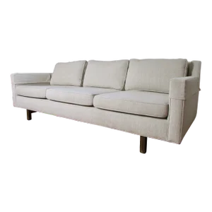 Mid 20th Century Dunbar American Mid-Century Upholstered Three-Seat Sofa