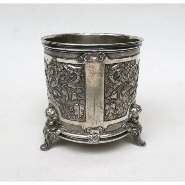 Tin Wine Bottle Stand by A. Reith, 1880s, Set of 2 For Sale - Image 9 of 18