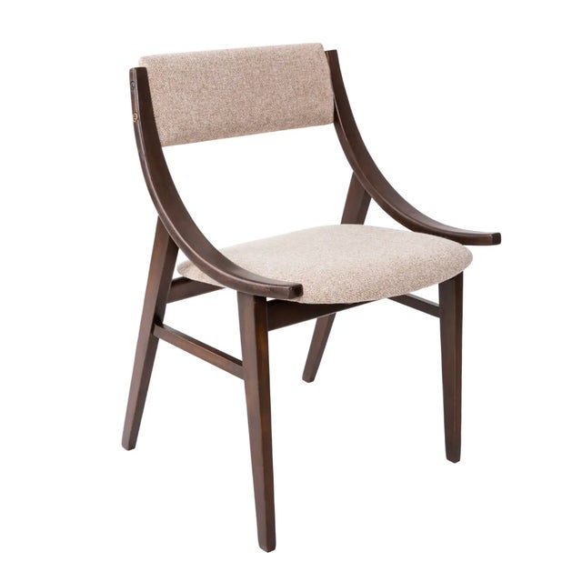 Set of 8 Vintage Polish Jumper chairs imported from Poland. The chair popularly called "jumper" was produced by the...
