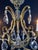 Antique French Brass & Crystal Birdcage Chandelier – 5 Light For Sale - Image 13 of 17