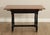 Late 20th Century Farmhouse Style Cherry Top Painted Base Dining or Breakfast Table For Sale - Image 5 of 18