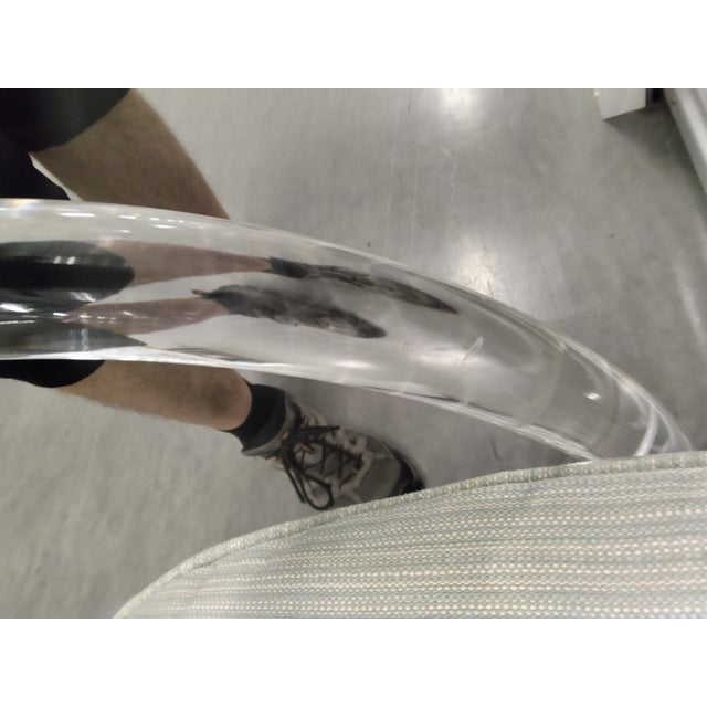 Charles Hollis Jones Acrylic Chairs For Sale - Image 10 of 11