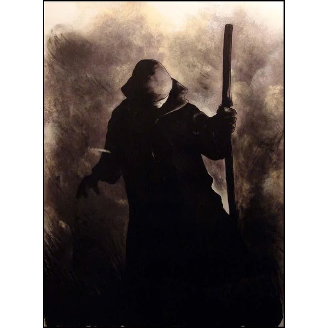Mackenzie Thorpe "The Shepard" Hand Signed Limited Edition Etching, Framed For Sale - Image 4 of 5