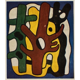 1948 After Fernand Léger "Composition", First Edition Period Pop Art Lithograph For Sale