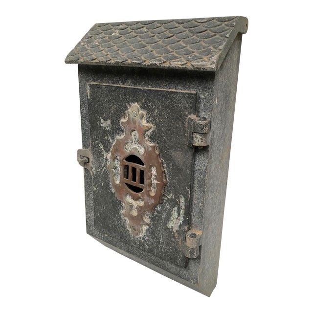 Vintage Cast Iron Mailbox Chairish