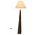 Animal Skin French Postmodern Faux Leather Floor Lamp, 1980 For Sale - Image 7 of 7