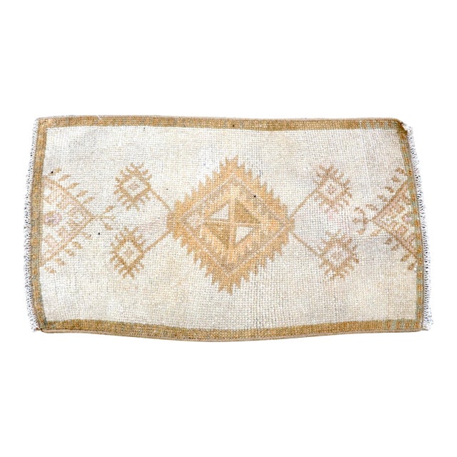 Vintage Mid Century Turkish Rug For Sale