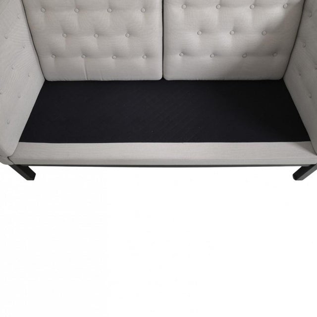 EJ315 2-Seater Sofa in Grey Fabric by Erik Jørgensen, 1990s For Sale - Image 17 of 18
