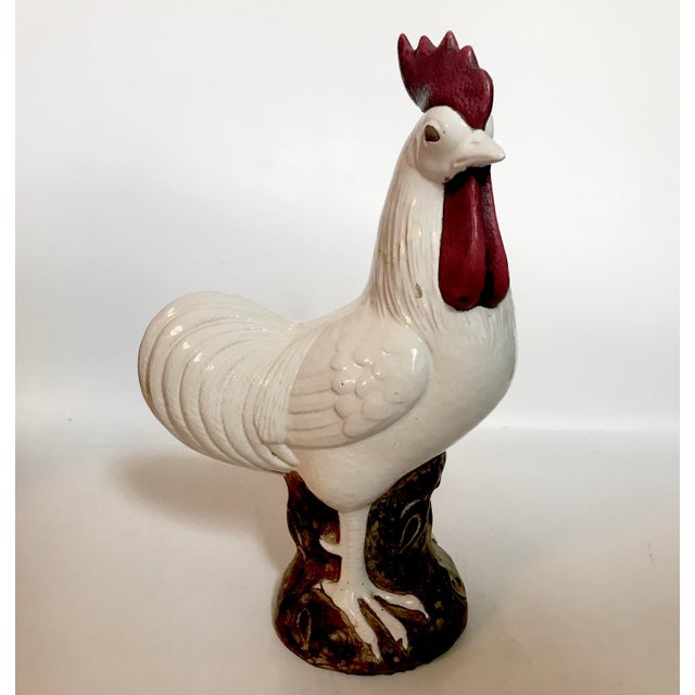 Wood 1935-1955 Ugo Zaccagnini Modernist Rooster Figure, Signed For Sale - Image 7 of 11