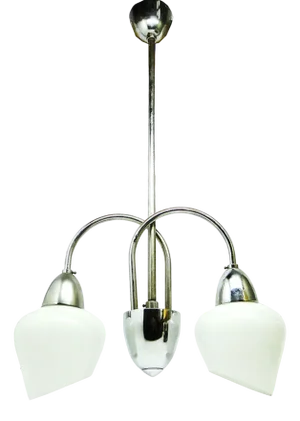 Art Deco Chandelier from Elektroinstala Jilove, Czechoslovakia, 1950s