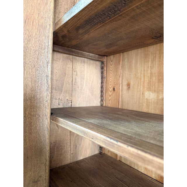 Authentic and full of character, this antique oak display cabinet captivates with its warm and timeless appeal. With its...