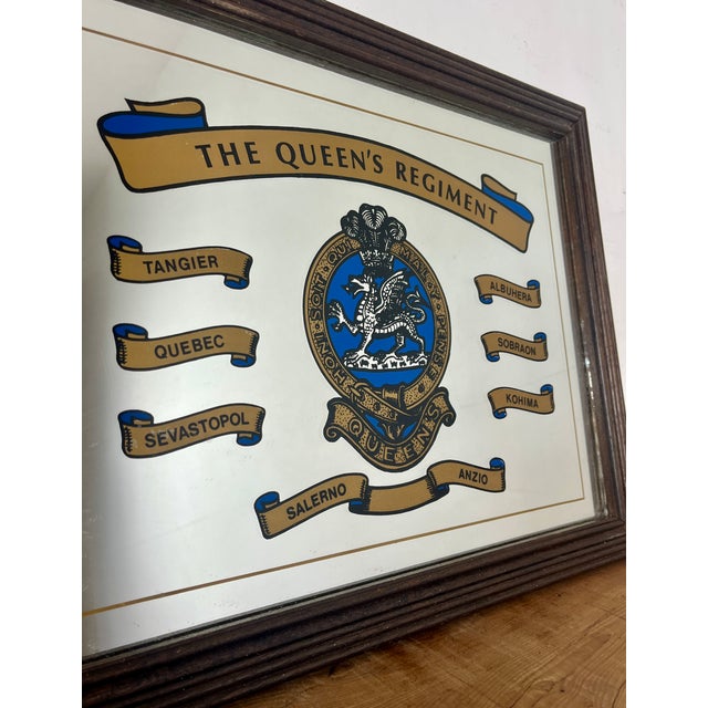 Vintage British Printed Mirror, 1960s For Sale - Image 15 of 16