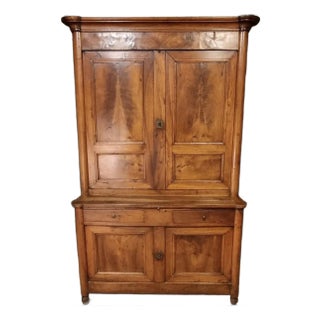 19th Century Walnut Buffet Deux Corps For Sale