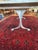 Industrial Custom Industrial Flooring Dining Table With Modern Wishbone Steel Legs For Sale - Image 3 of 16