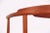 Model PP203 Mahogany and Black Leather Desk Chairs by Hans J. Wegner for PP Møbler, 1970s, Set of 4 For Sale - Image 3 of 15