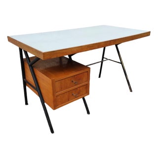 Industrial Desk, Italy, 1950s For Sale