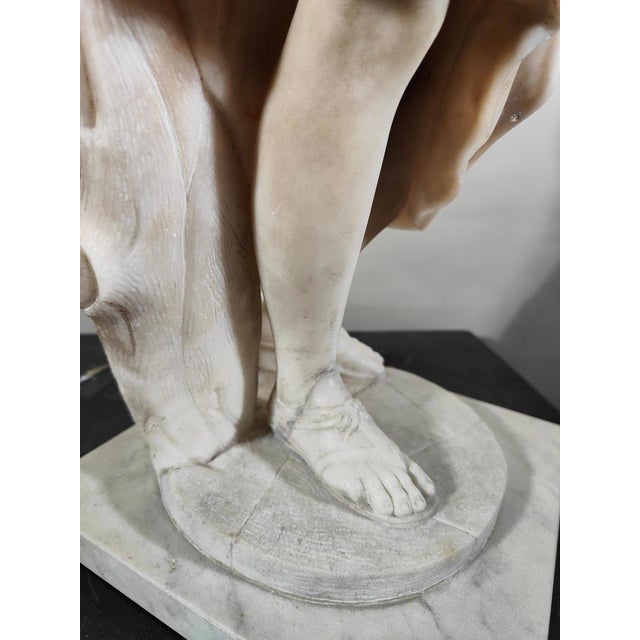 Diana De Gabios, Marble Sculpture, 19th Century For Sale - Image 8 of 18