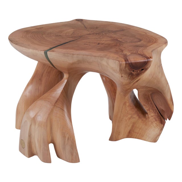 Sculptural Coffee Table by Logniture For Sale