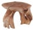 Sculptural Coffee Table by Logniture For Sale