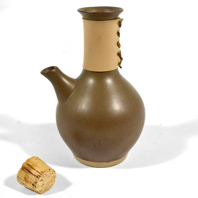 Gordon & Jane Martz Stoneware Carafe For Sale In Chicago - Image 6 of 10