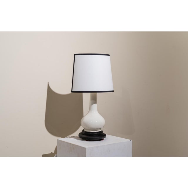 Ceramic Vase Table Lamp, 1960s For Sale - Image 6 of 10