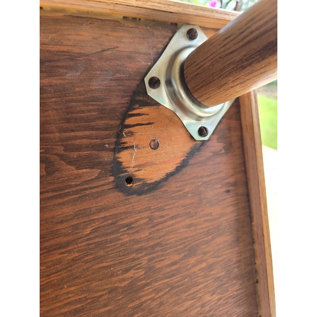 60's Mid-Century Modern Martz Style Mosaic Ceramic Tile Accent Table With Irregular Pebble Luster For Sale - Image 18 of 18